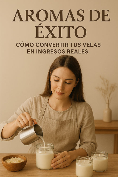 AROMAS DE ÈXITO - COMO CONVETIR TUS VELAS EN INGRESOS REALES